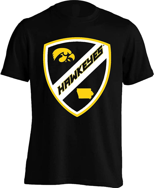 Iowa Hawkeyes Crest - Mens Tee